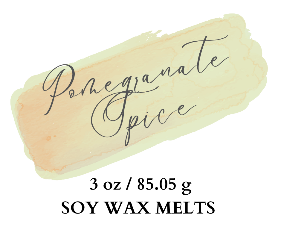 POMEGRANATE SPICE Wax Melt 3 oz.