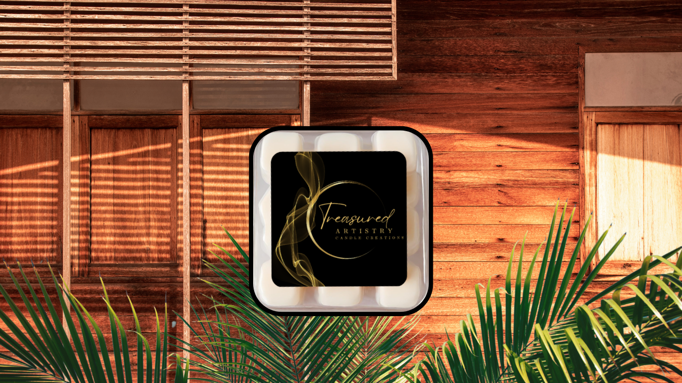 CARIBBEAN TEAKWOOD Wax Melt 3 oz.